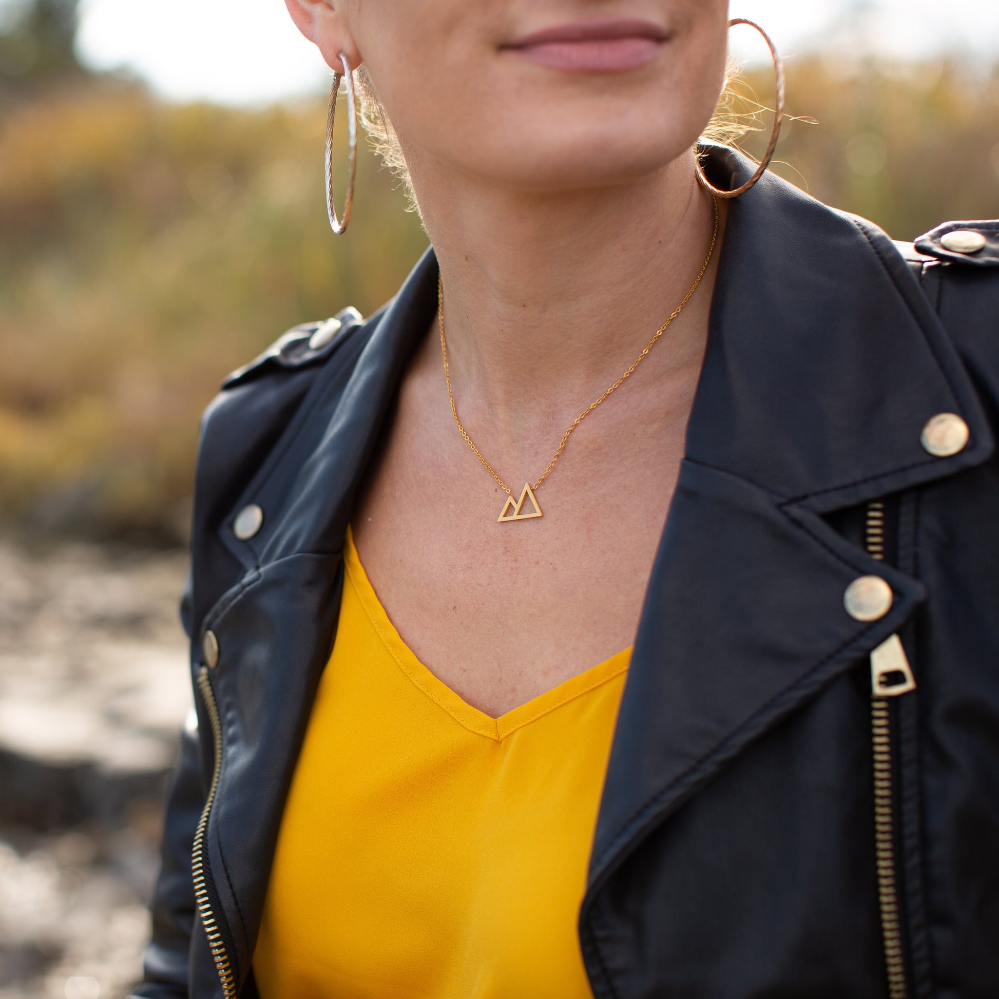 Triangle Mountain Necklace | Women's Necklace | 17 Mile