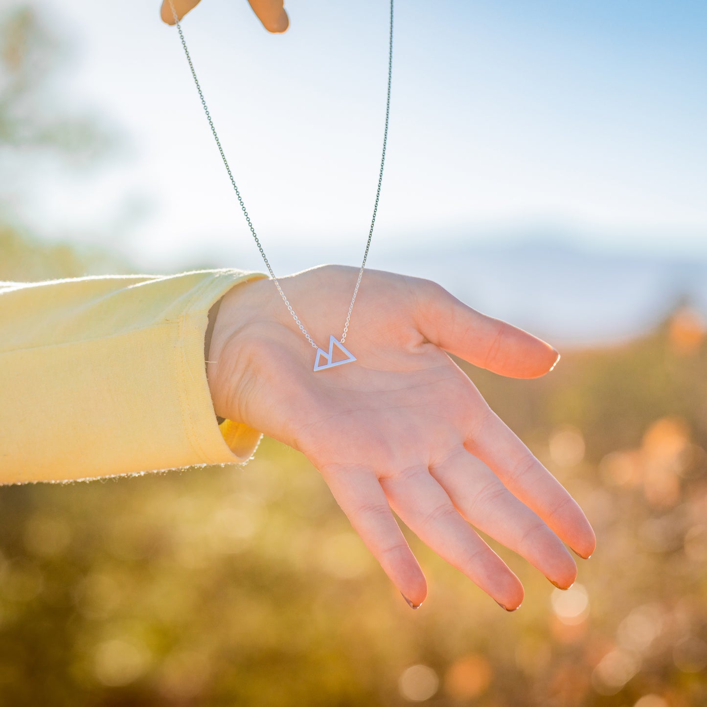 Triangle Mountain Necklace | Women's Necklace | 17 Mile