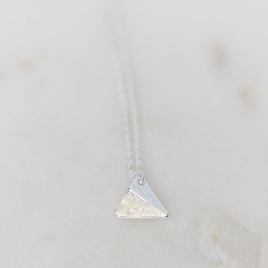 Paper Airplane Necklace | Stainless Steel Necklace | 17 Mile