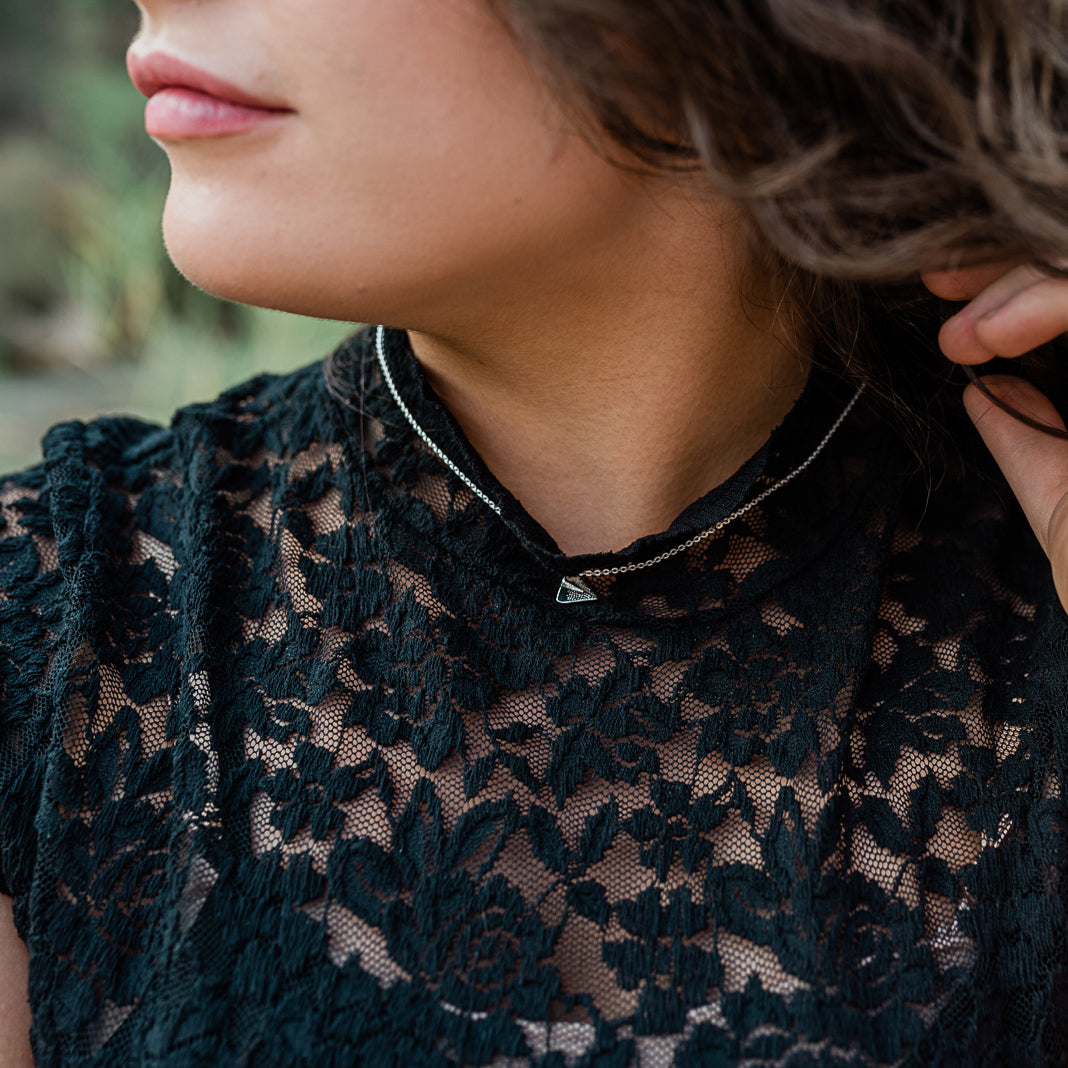 Paper Airplane Necklace | Stainless Steel Necklace | 17 Mile